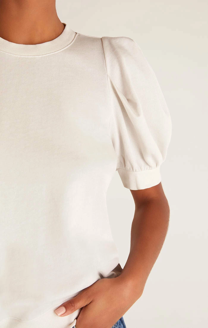 ZSupply Tops Isla Sandstone French Terry Tee 5 ZSupply Tops Isla Sandstone French Terry Tee