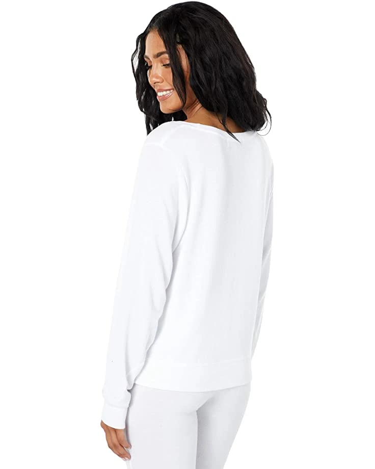 Wildfox Baggy Beach White Pullover Tops 4 Wildfox Baggy Beach White Pullover Tops