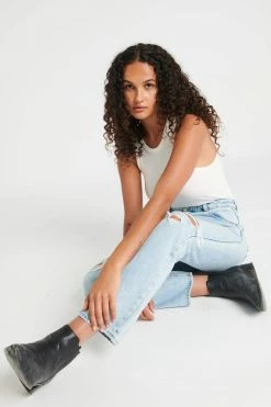 Rolla's Jeans Bottoms Original Straight Sunbleach Worn Jean 15 Rolla's Jeans Bottoms Original Straight Sunbleach Worn Jean