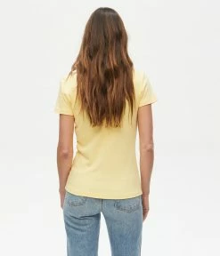 Michael Stars Nico Butter Rib V-Neck Tee