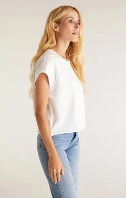 ZSupply Cyler White Jersey Tee