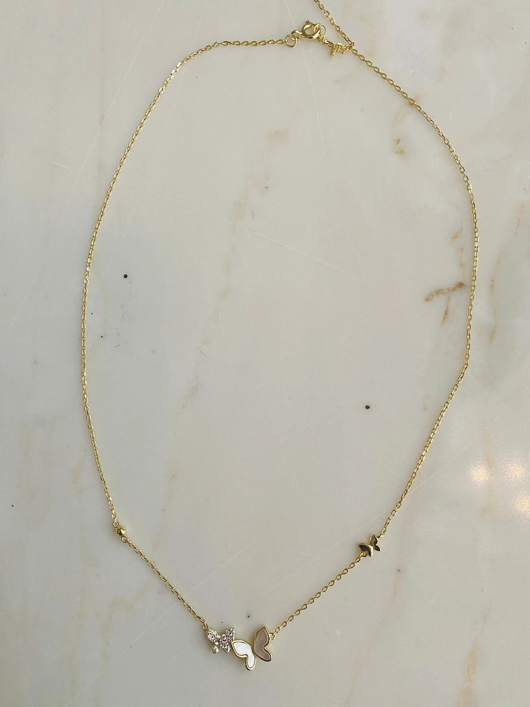 Rae & Jade Butterfly Trio Necklace ACCESSORIES 3 Rae & Jade Butterfly Trio Necklace ACCESSORIES