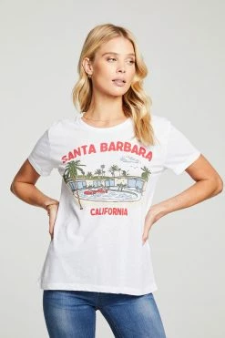 CHASER Santa Barbara Recycled Vintage Jersey Everybody Tee Tops