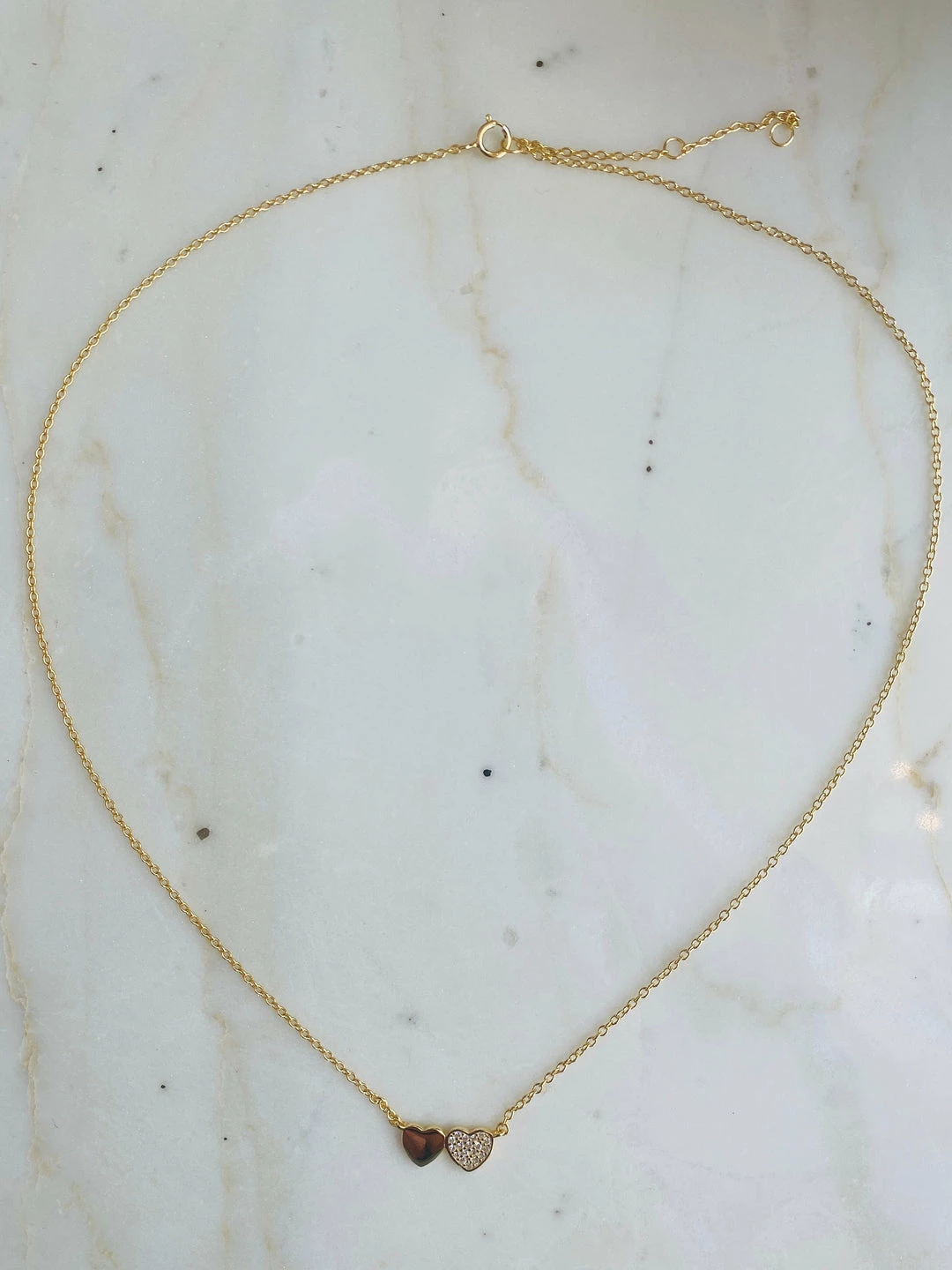 Rae & Jade Double Heart Necklace ACCESSORIES 3 Rae & Jade Double Heart Necklace ACCESSORIES