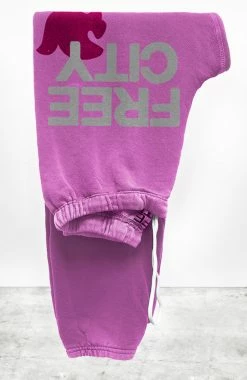 Free City FREECITYLARGE Pink Love Sweatpant