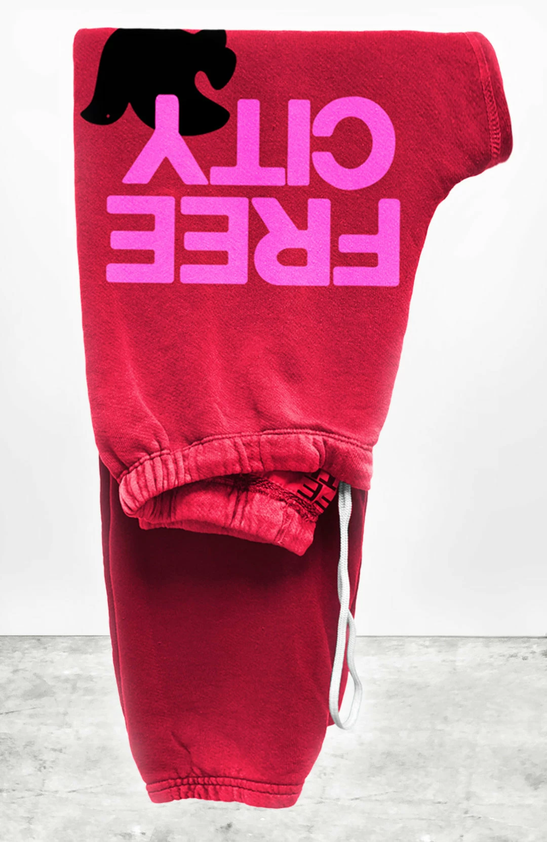 Free City Bottoms FREECITYLARGE Redlight Sweatpant 4 Free City Bottoms FREECITYLARGE Redlight Sweatpant