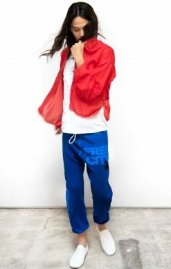 Free City Bottoms FREECITY LETSGO OG SUPERVINTAGE Electric Blue Sweatpant