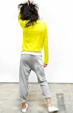 Free City FREECITY Lucky Rabbits Yellow Sweatshirt Tops 12 Free City FREECITY Lucky Rabbits Yellow Sweatshirt Tops