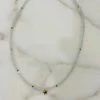 Rae & Jade Mini Beaded Choker With Gold Star ACCESSORIES 2 Rae & Jade Mini Beaded Choker With Gold Star ACCESSORIES