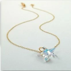 Verdier ACCESSORIES Star Bright Crystal Pendant