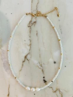 Rae & Jade Omu Pearl Beaded Choker