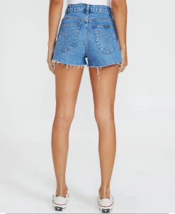Rolla's Jeans Dusters Cindy Blue Denim Short Bottoms