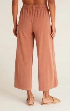 ZSupply Bottoms Scout Vintage Brown Jersey Flare Pant 14 ZSupply Bottoms Scout Vintage Brown Jersey Flare Pant