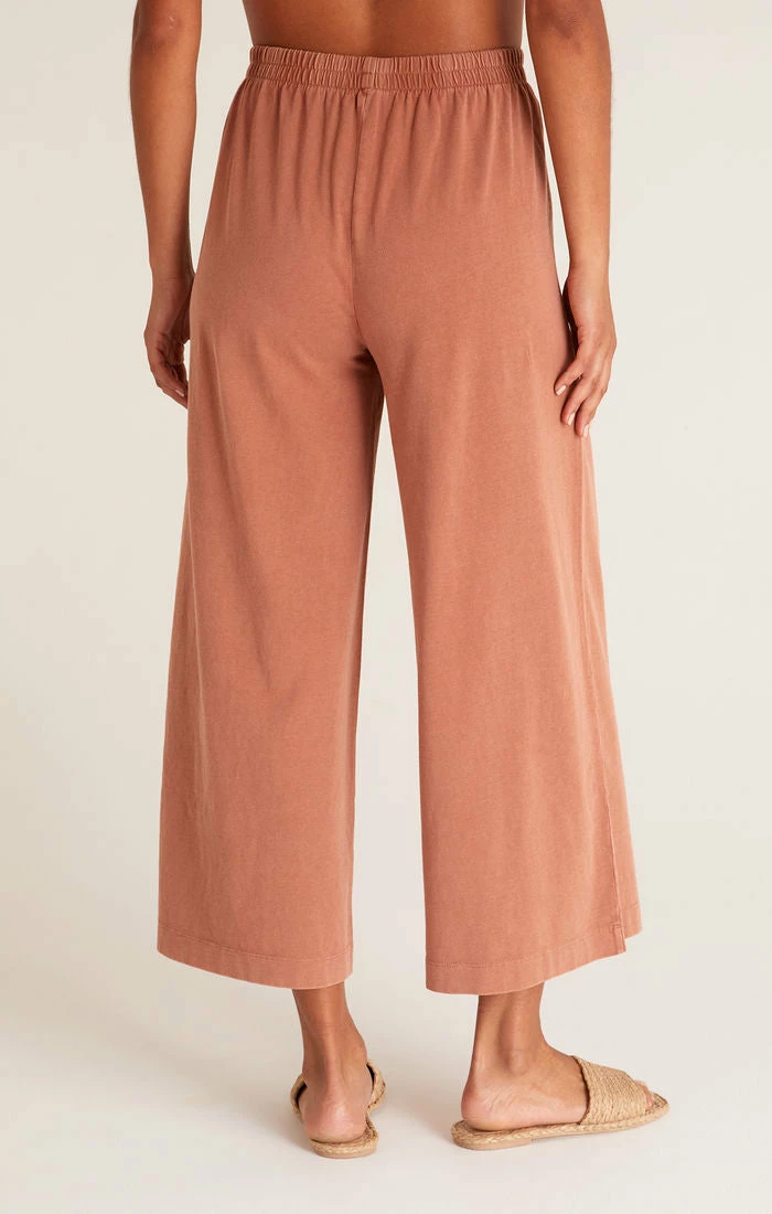 ZSupply Bottoms Scout Vintage Brown Jersey Flare Pant 8 ZSupply Bottoms Scout Vintage Brown Jersey Flare Pant