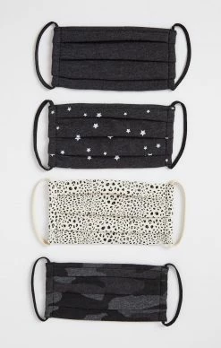 Luna Chick Star Assorted Face Mask 4-Pack 11 Luna Chick Star Assorted Face Mask 4-Pack