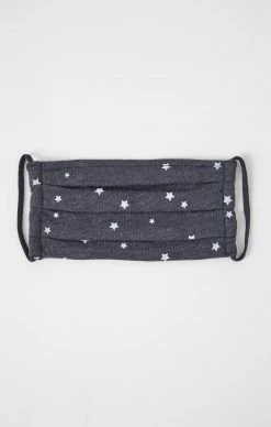 Luna Chick ACCESSORIES Dusty Navy Tie Dye Mask 4-Pack