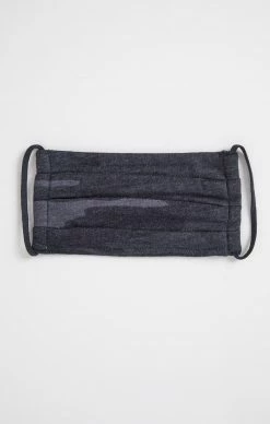 Luna Chick ACCESSORIES Dusty Navy Tie Dye Mask 4-Pack