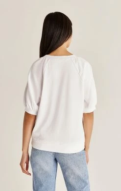 ZSupply Gianna White Terry Tee Tops 14 ZSupply Gianna White Terry Tee Tops