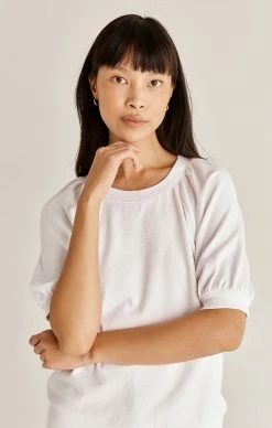 ZSupply Gianna White Terry Tee Tops 12 ZSupply Gianna White Terry Tee Tops