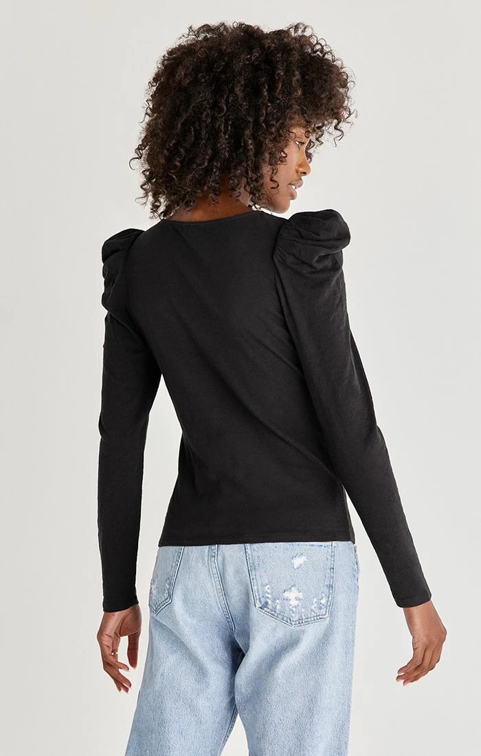 ZSupply Anya Black Slub Top Tops 9 ZSupply Anya Black Slub Top Tops