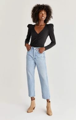 ZSupply Anya Black Slub Top Tops 15 ZSupply Anya Black Slub Top Tops