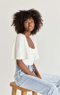 ZSupply Gigi Pointelle Sweater Tops