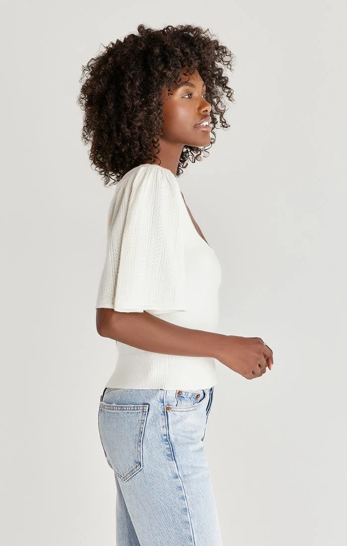 ZSupply Gigi Pointelle Sweater Tops 7 ZSupply Gigi Pointelle Sweater Tops