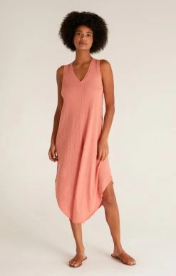 ZSupply Reverie Solid Canyon Rose Dress Dresses