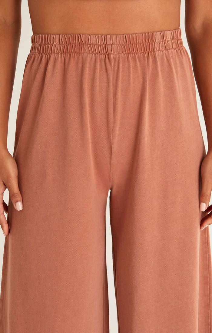 ZSupply Bottoms Scout Vintage Brown Jersey Flare Pant 6 ZSupply Bottoms Scout Vintage Brown Jersey Flare Pant