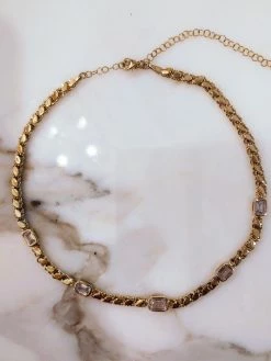 Rae & Jade ACCESSORIES Lux Belini Gold Choker