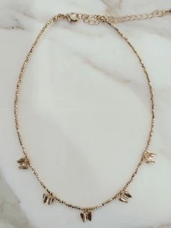 Rae & Jade ACCESSORIES Butterfly Beaded Choker