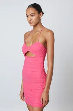 Cotton Candy Ramona Hot Pink Dress