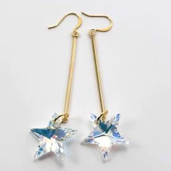 Verdier Star Bright Crystal Earrings