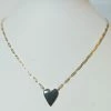 Rae & Jade Heart Charm Pendant