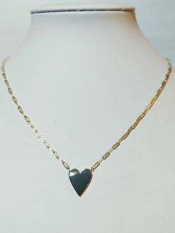 Rae & Jade Heart Charm Pendant