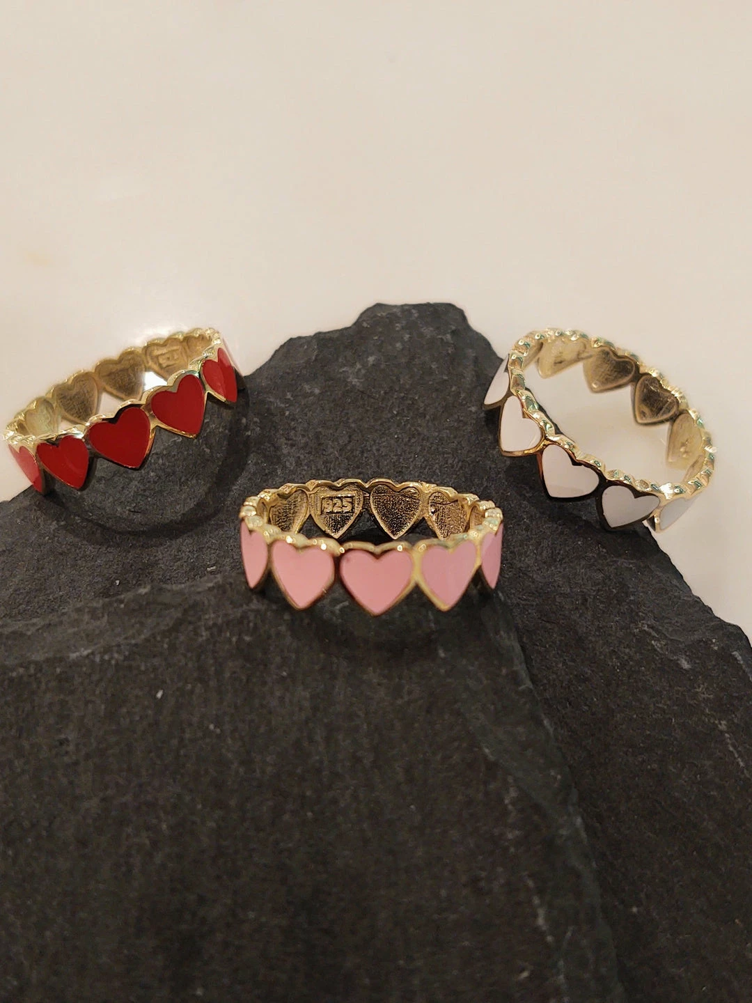 Rae & Jade ACCESSORIES Hearts Around Ring 3 Rae & Jade ACCESSORIES Hearts Around Ring