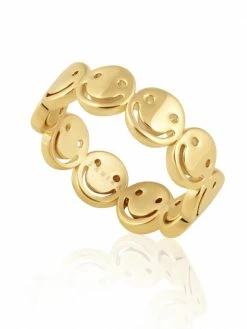 Sahira Gold Emoji Ring