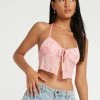 Motel Shara Pink Top