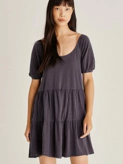 ZSupply Ocean Tiered Slub Dress Dresses