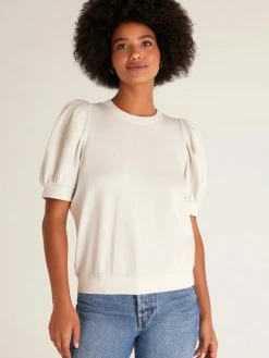 ZSupply Tops Isla Sandstone French Terry Tee