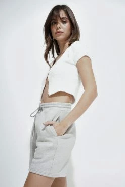 Beige Botany Los Angeles Grey Short Bottoms