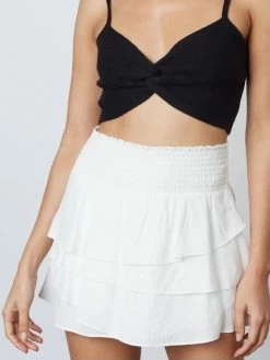 Cotton Candy Adari White Skort