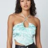 Cotton Candy Jade Wrap Around Top