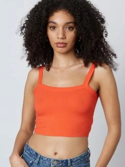 Cotton Candy Bria Sunkist Crop Tank Tops