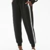 Michael Stars Jenny Black Jogger Bottoms 2 Michael Stars Jenny Black Jogger Bottoms