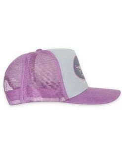 Boys Lie Lilac Terry Trucker Hat