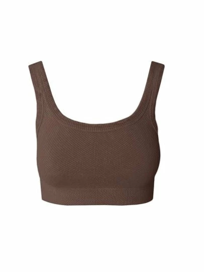 Nikibiki New Vintage Chocolate Chevron Crop Top 4 Nikibiki New Vintage Chocolate Chevron Crop Top