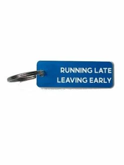 Calm Down Caren Running Late, Leaving Early Keychain ACCESSORIES