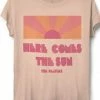 Junk Food Athleisure The Beatles Here Comes The Sun Easy Tee