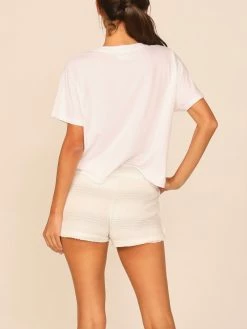 Vintage Havana Sage Stripe Terry Short Bottoms 7 Vintage Havana Sage Stripe Terry Short Bottoms